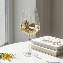 Набор 2 бокала для вина с Ирисом